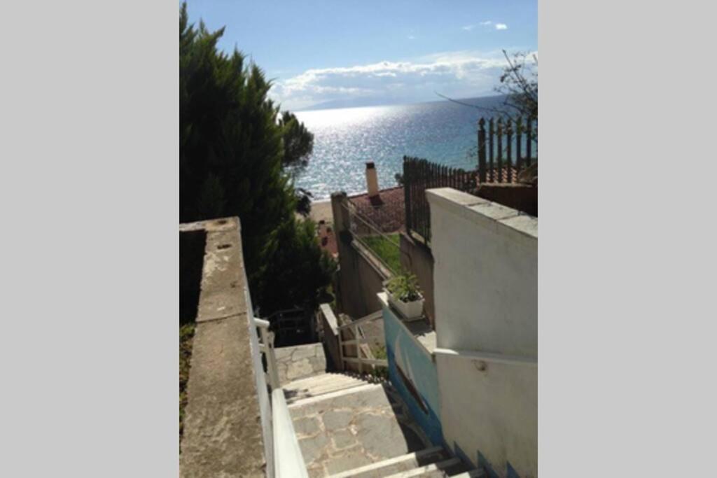 Stefani Apartment With A Sea View Terrace! Nea Moudania Habitación foto